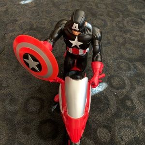 Marvel Captain America Motorcycle Action Figure Se